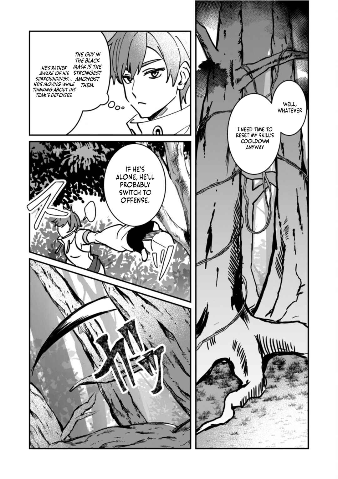 Page 15 Chapter 10 Hazure Skill Nendouryoku (Tadashi Level MAX) de Musou suru ~Te wo Kazasu Dake desu. Eishou to ka Hissatsu Waza to ka Irimasen. Nenjiru Dake de Taosemasu~