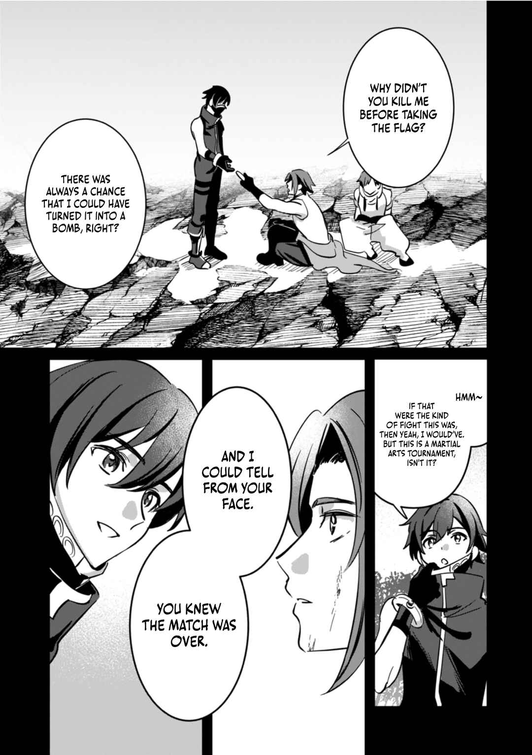 Page 28 Chapter 12 Hazure Skill Nendouryoku (Tadashi Level MAX) de Musou suru ~Te wo Kazasu Dake desu. Eishou to ka Hissatsu Waza to ka Irimasen. Nenjiru Dake de Taosemasu~
