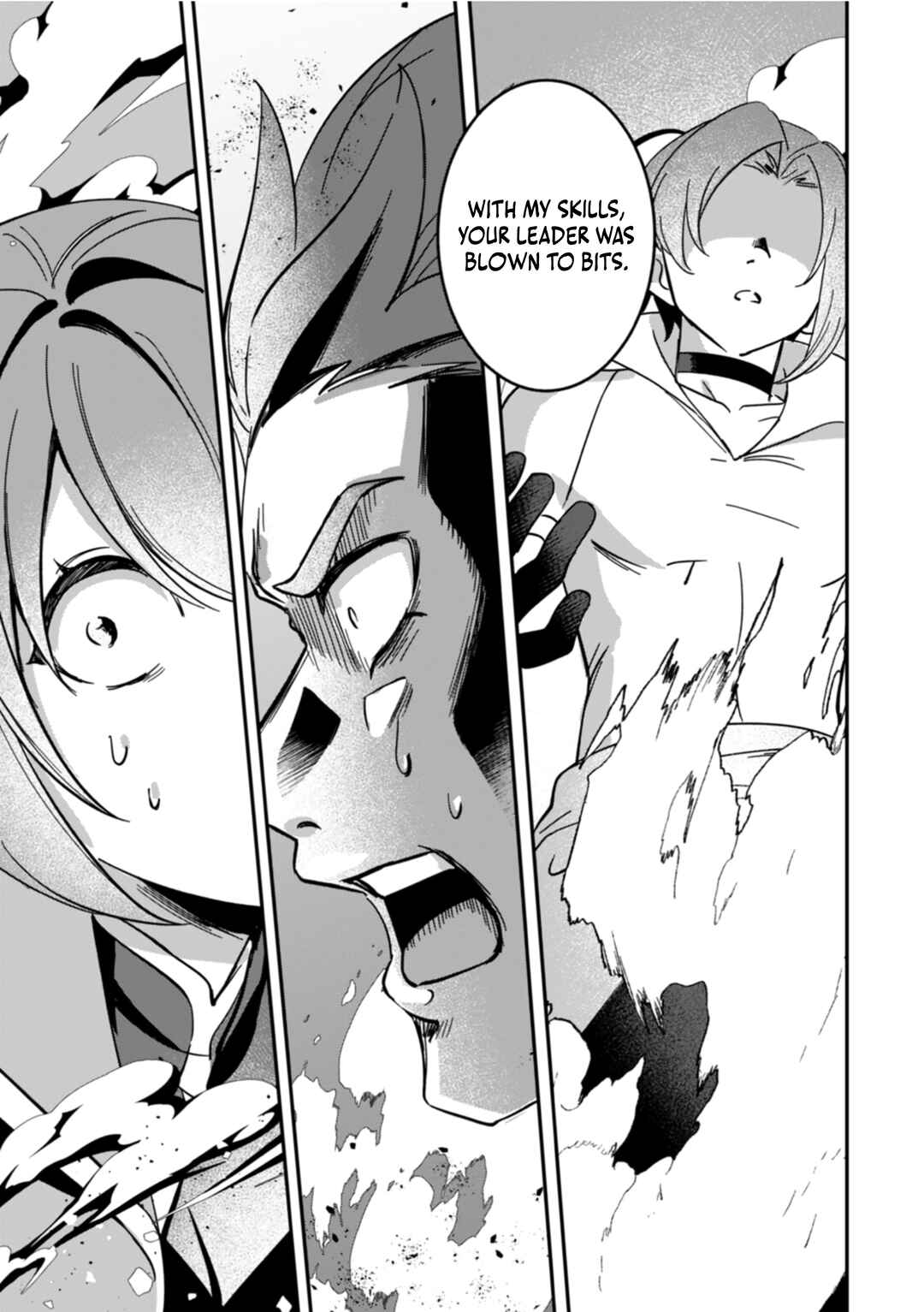 Page 4 Chapter 12 Hazure Skill Nendouryoku (Tadashi Level MAX) de Musou suru ~Te wo Kazasu Dake desu. Eishou to ka Hissatsu Waza to ka Irimasen. Nenjiru Dake de Taosemasu~