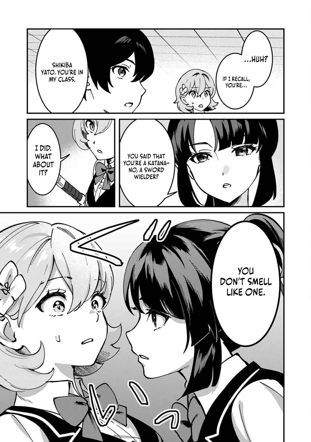 Page 14 Chapter 7 Hazure Skill Nendouryoku (Tadashi Level MAX) de Musou suru ~Te wo Kazasu Dake desu. Eishou to ka Hissatsu Waza to ka Irimasen. Nenjiru Dake de Taosemasu~