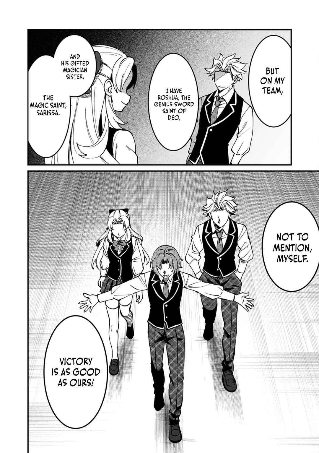 Page 23 Chapter 7 Hazure Skill Nendouryoku (Tadashi Level MAX) de Musou suru ~Te wo Kazasu Dake desu. Eishou to ka Hissatsu Waza to ka Irimasen. Nenjiru Dake de Taosemasu~