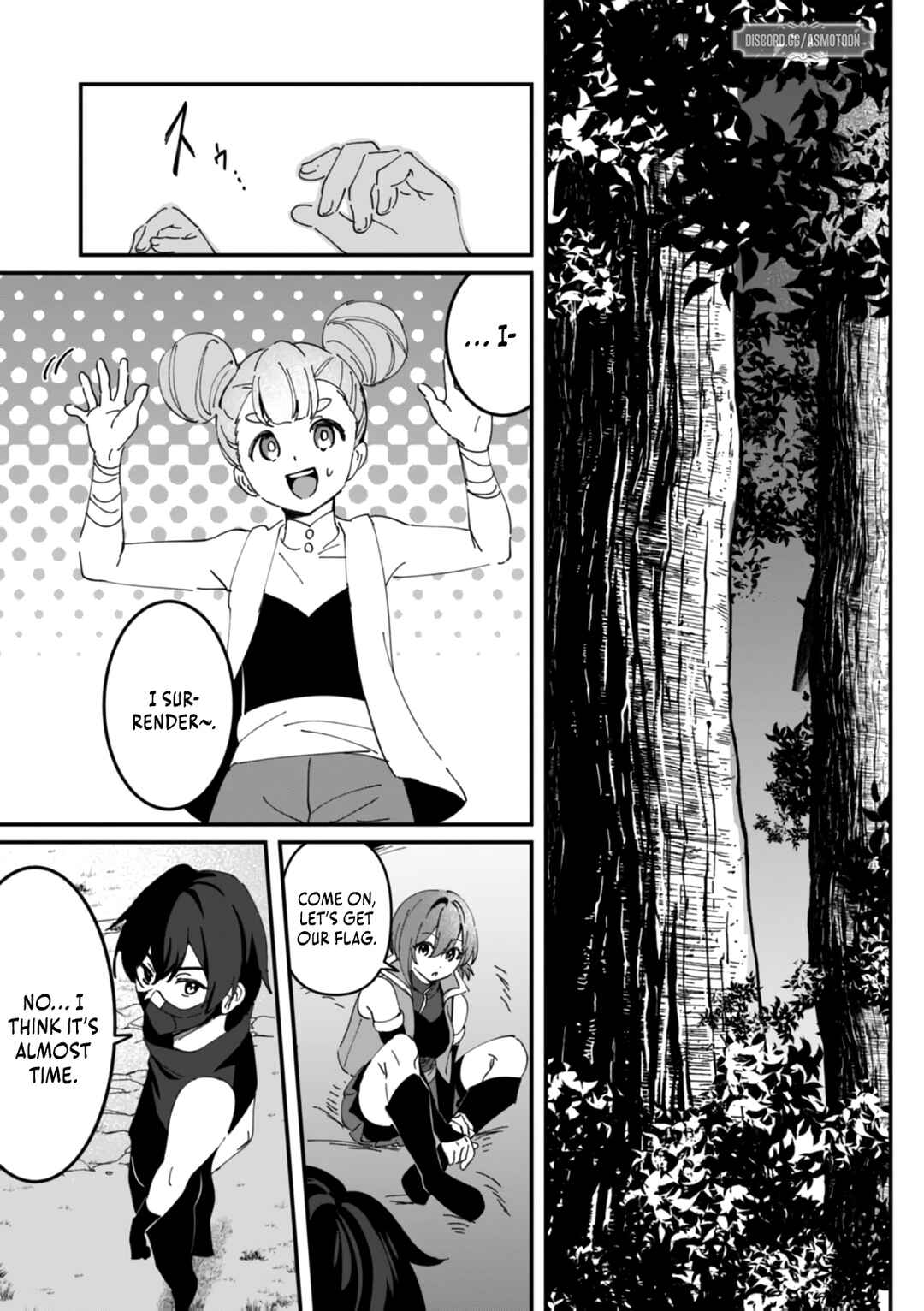 Page 4 Chapter 15 Hazure Skill Nendouryoku (Tadashi Level MAX) de Musou suru ~Te wo Kazasu Dake desu. Eishou to ka Hissatsu Waza to ka Irimasen. Nenjiru Dake de Taosemasu~
