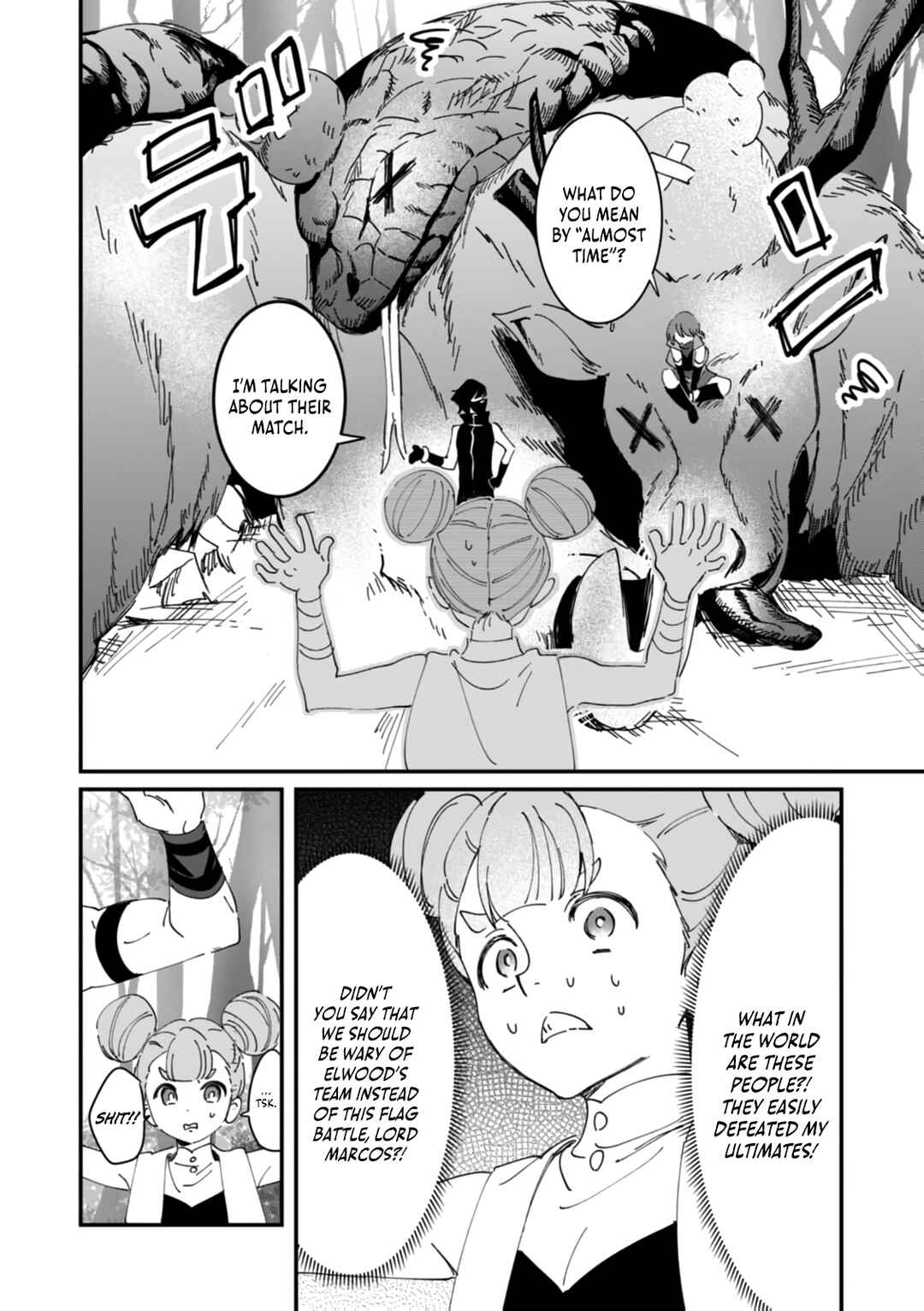 Page 5 Chapter 15 Hazure Skill Nendouryoku (Tadashi Level MAX) de Musou suru ~Te wo Kazasu Dake desu. Eishou to ka Hissatsu Waza to ka Irimasen. Nenjiru Dake de Taosemasu~