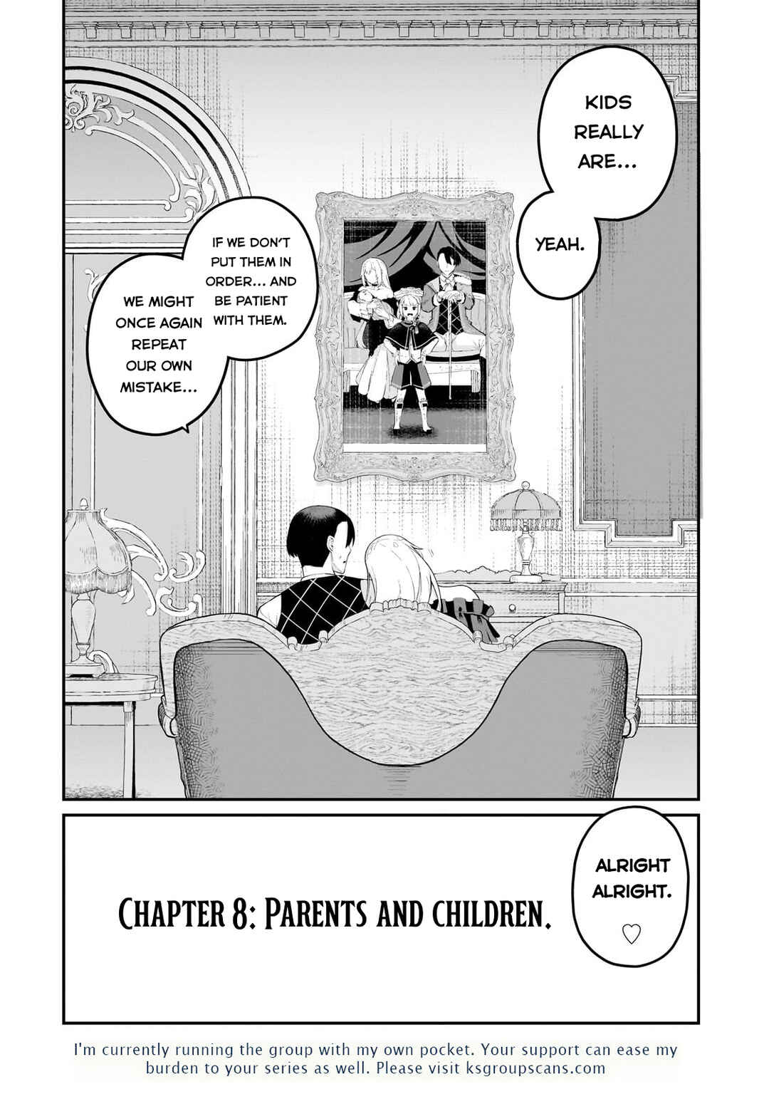 Page 35 Chapter 8 Buta Kizoku wa Mirai wo Kiri Hiraku you desu