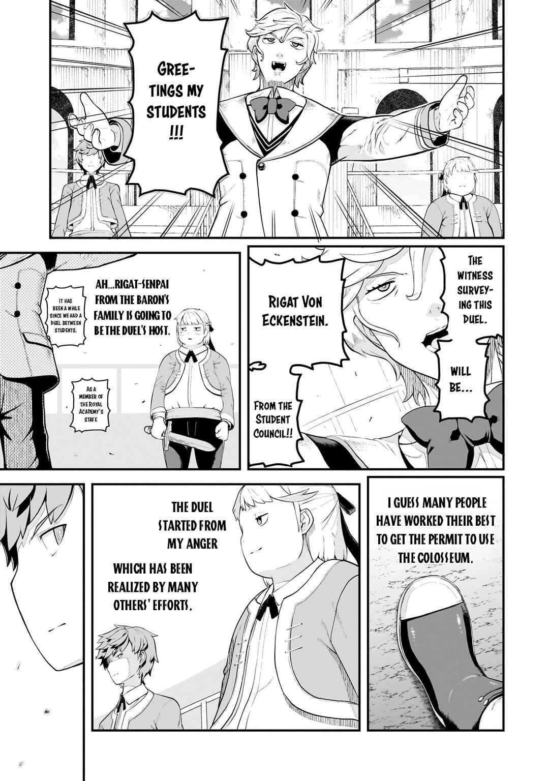 Page 12 Chapter 4 Buta Kizoku wa Mirai wo Kiri Hiraku you desu