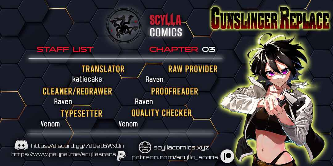 Page 1 Chapter 3 Gunslinger Replace