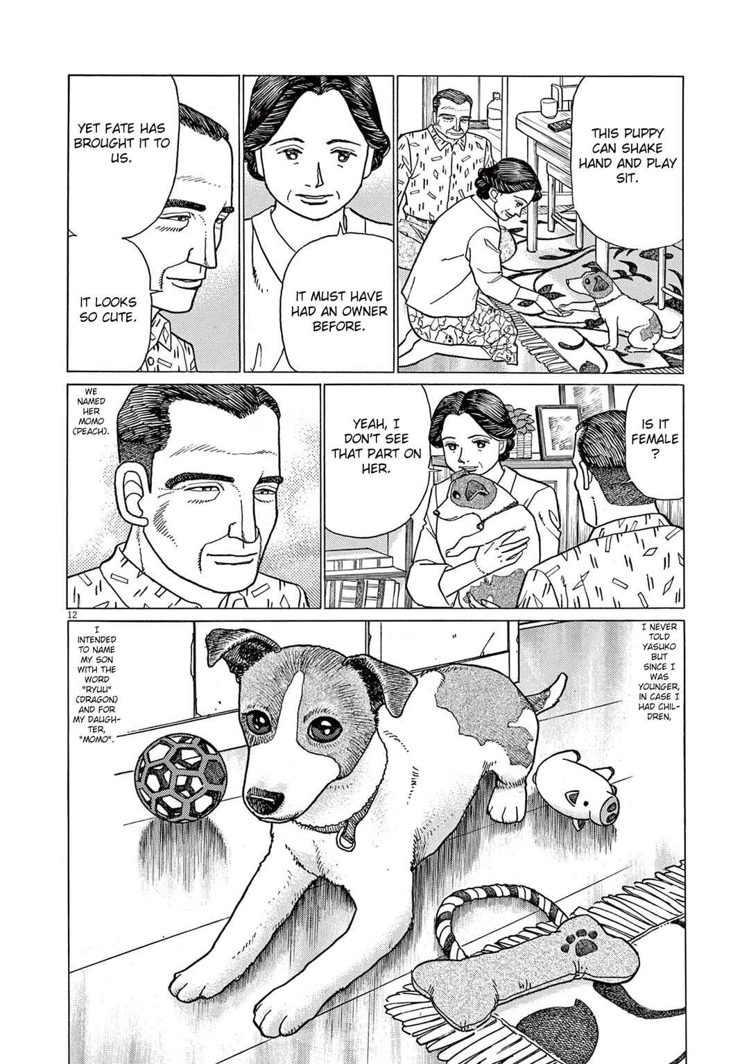 Page 12 Chapter 3 Momonoko: The last days of an old man and his beloved dog