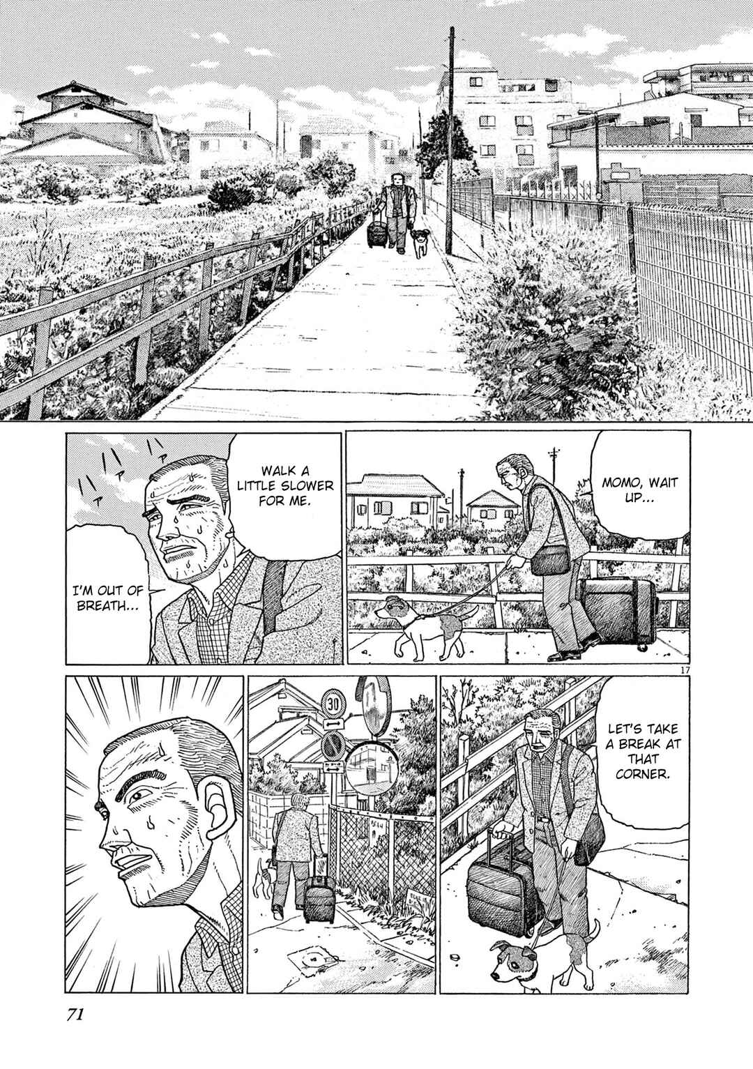 Page 17 Chapter 3 Momonoko: The last days of an old man and his beloved dog