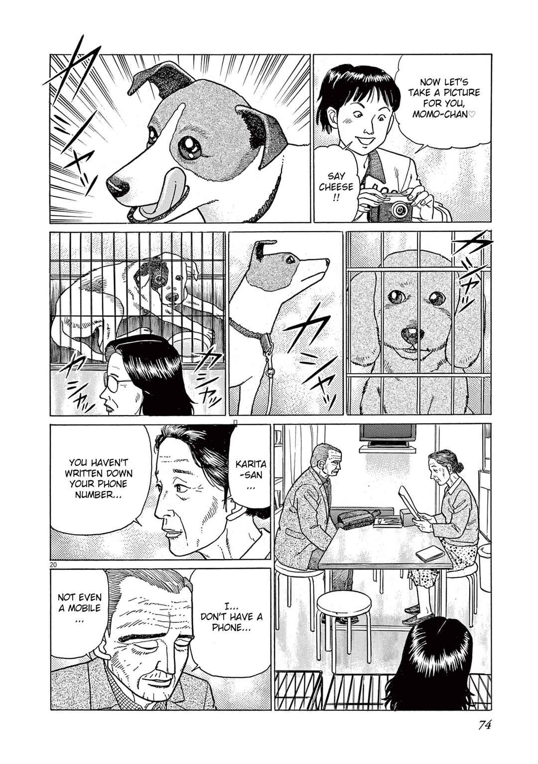Page 20 Chapter 3 Momonoko: The last days of an old man and his beloved dog