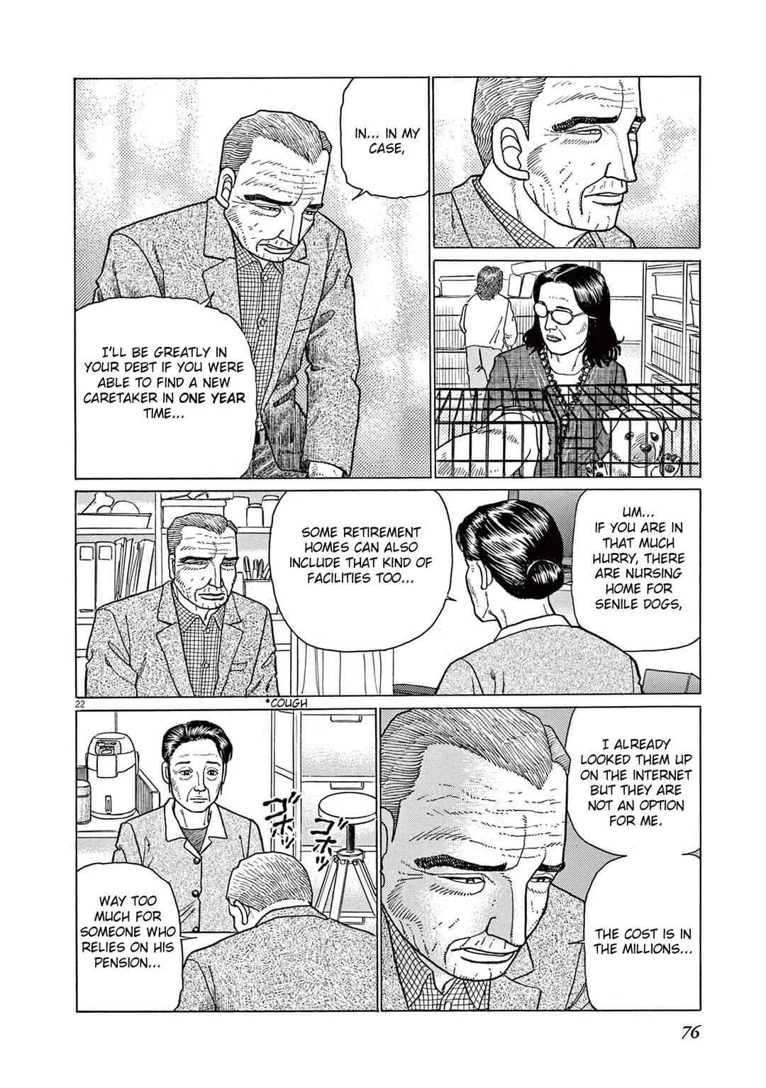 Page 22 Chapter 3 Momonoko: The last days of an old man and his beloved dog