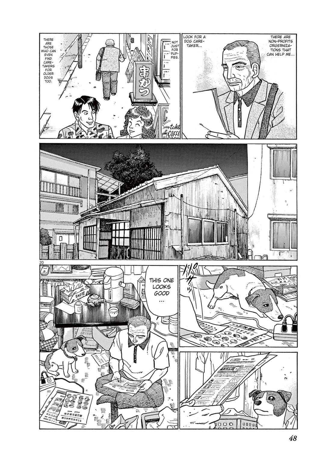 Page 20 Chapter 2 Momonoko: The last days of an old man and his beloved dog