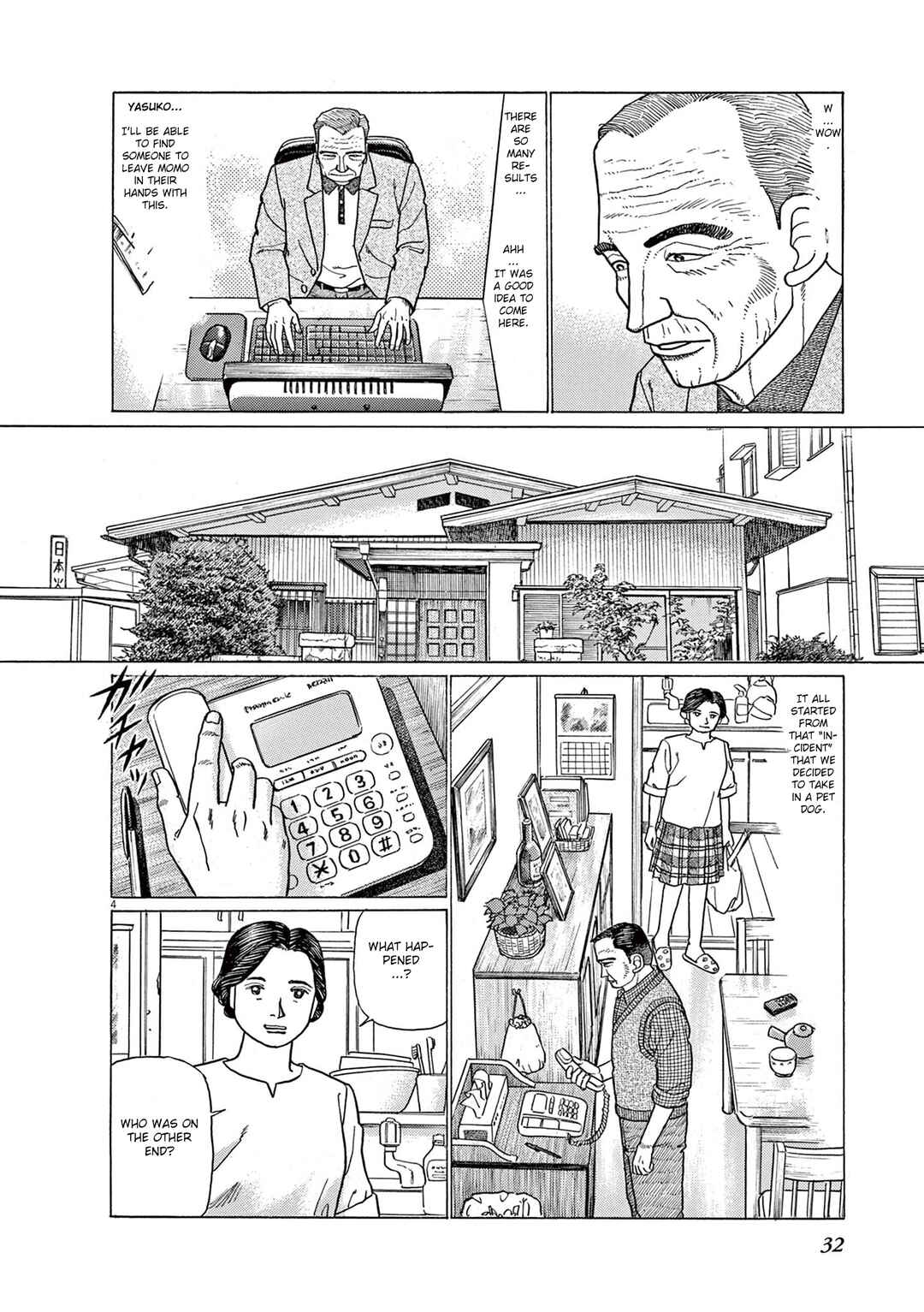 Page 4 Chapter 2 Momonoko: The last days of an old man and his beloved dog