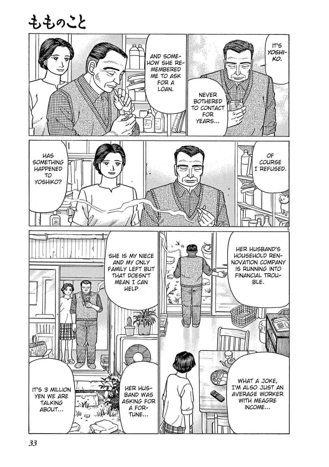 Page 5 Chapter 2 Momonoko: The last days of an old man and his beloved dog