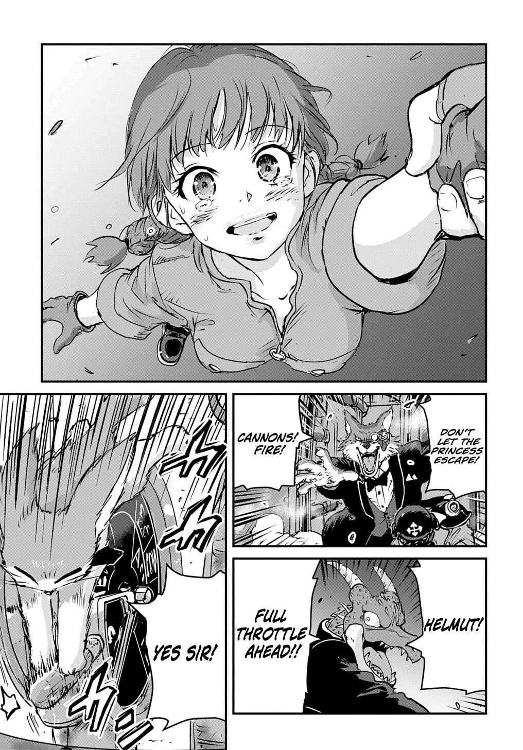 Page 32 Chapter 4 Kuuzoku Huck to Jouki no Hime
