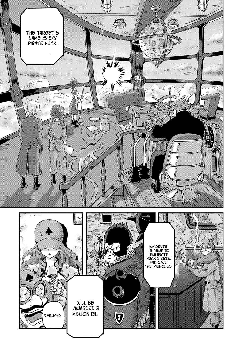 Page 38 Chapter 4 Kuuzoku Huck to Jouki no Hime