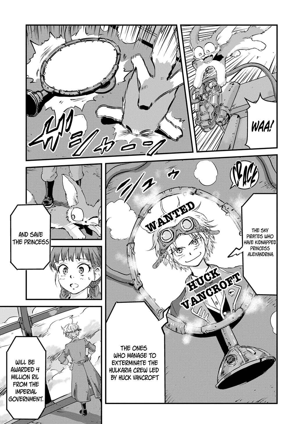 Page 4 Chapter 5 Kuuzoku Huck to Jouki no Hime