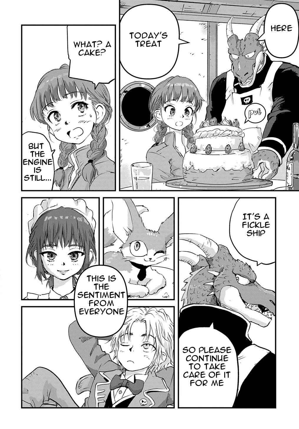 Page 32 Chapter 3 Kuuzoku Huck to Jouki no Hime