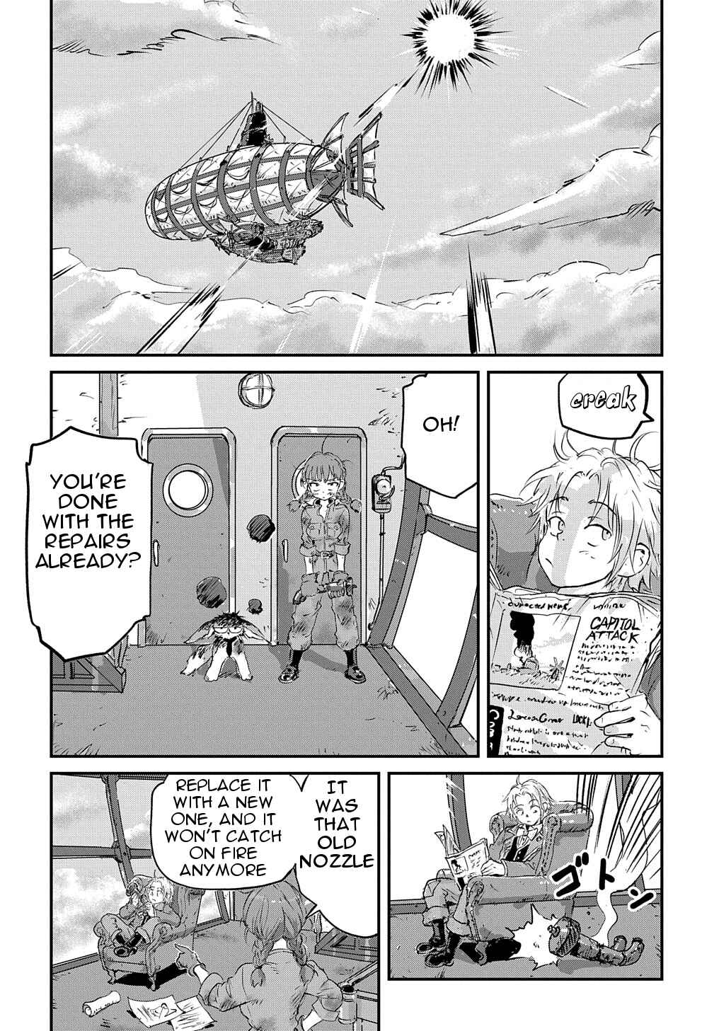 Page 8 Chapter 3 Kuuzoku Huck to Jouki no Hime