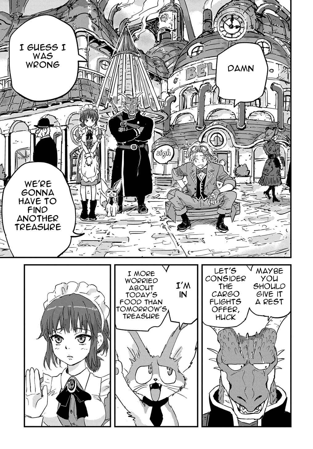 Page 10 Chapter 2 Kuuzoku Huck to Jouki no Hime