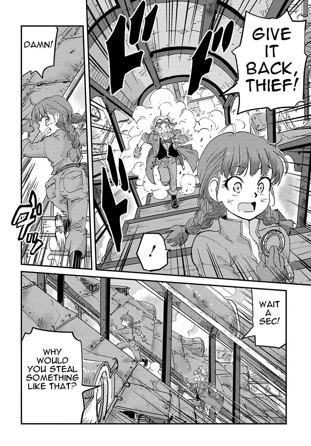 Page 13 Chapter 2 Kuuzoku Huck to Jouki no Hime