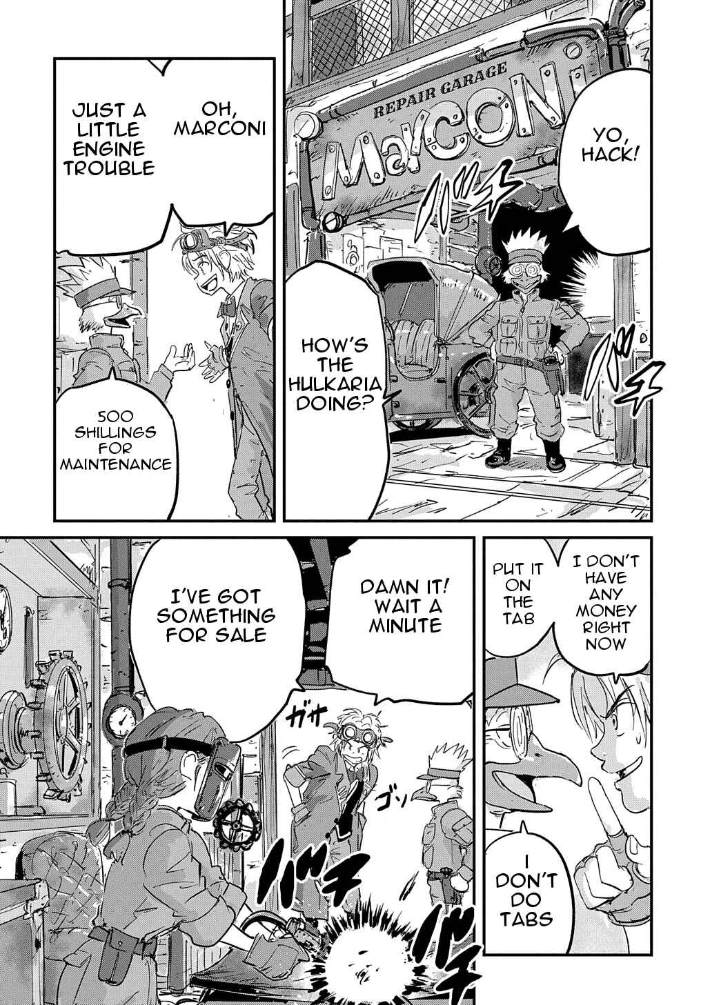 Page 6 Chapter 2 Kuuzoku Huck to Jouki no Hime