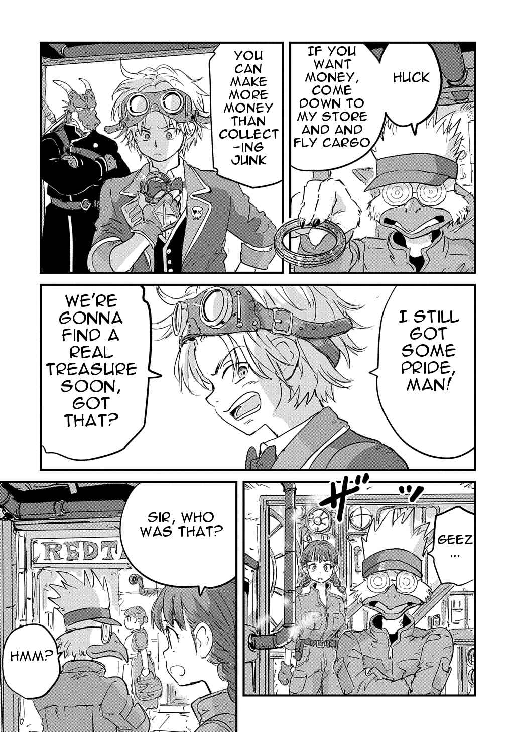 Page 8 Chapter 2 Kuuzoku Huck to Jouki no Hime