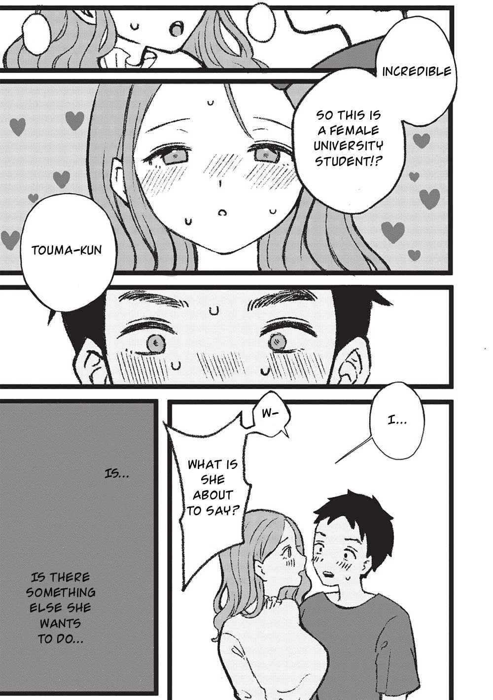 Page 12 Chapter 1 Motokano Sensei wa, Choppiri Ecchi na Katei Houmon de Kimi to no Ai wo Hagukumitai.