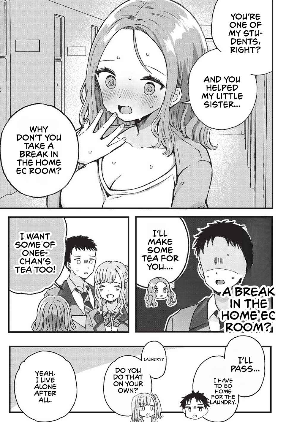 Page 15 Chapter 5 Motokano Sensei wa, Choppiri Ecchi na Katei Houmon de Kimi to no Ai wo Hagukumitai.