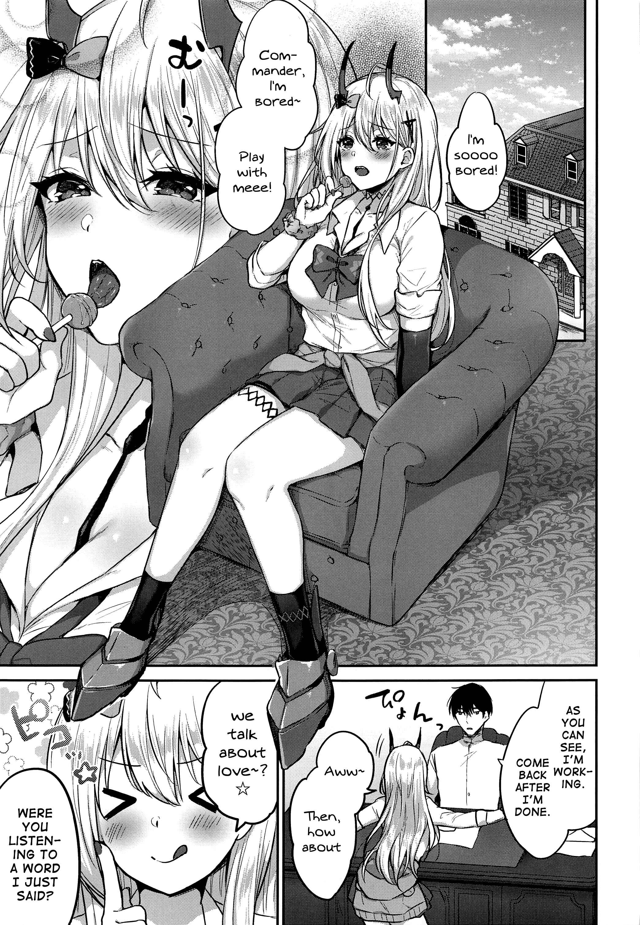 Page 4 Chapter Unknown_0186 Azur Lane - Kumano to Hajimete (Doujinshi)