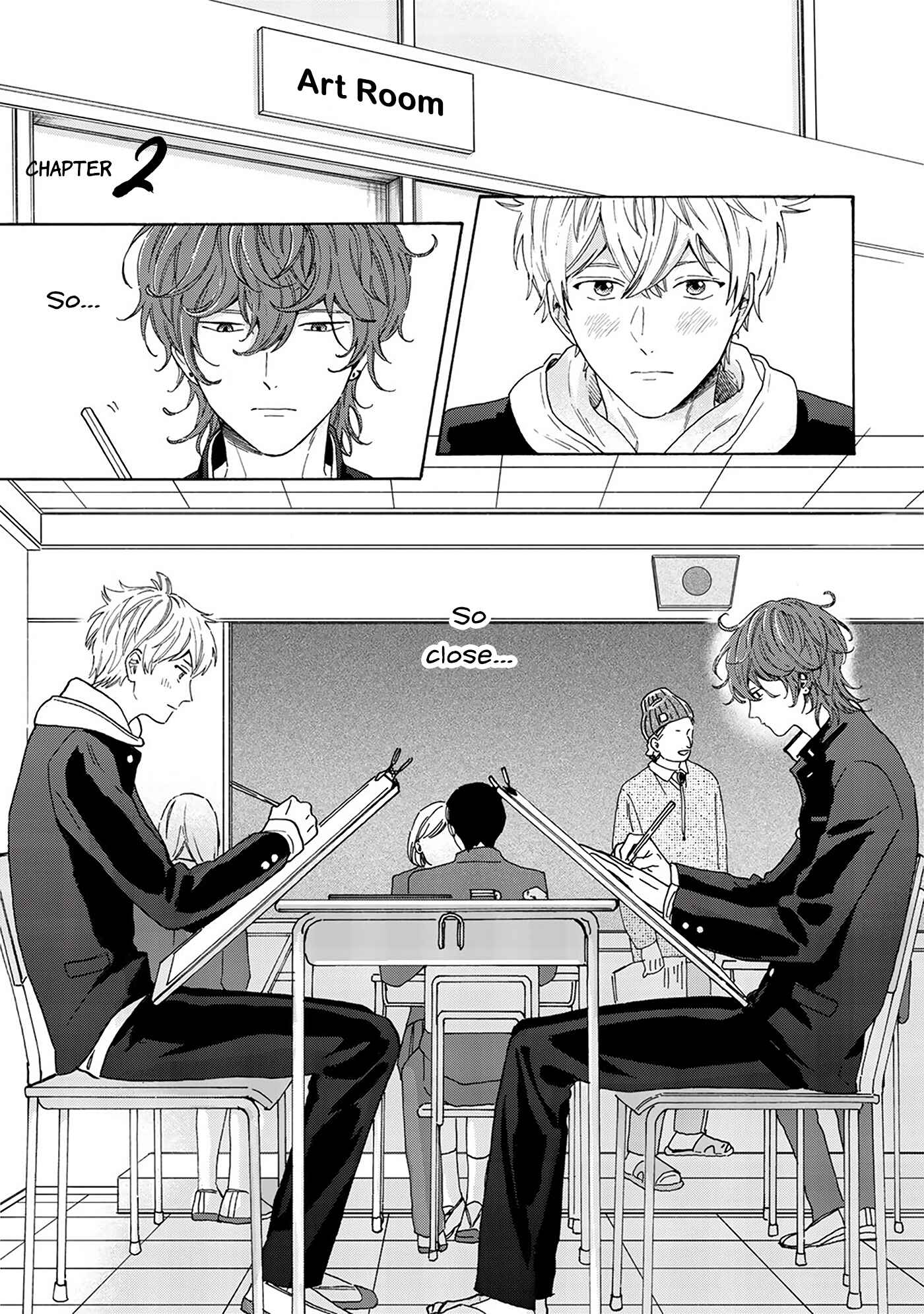 Page 2 Chapter 2 Kiss de Egaku Ittousei