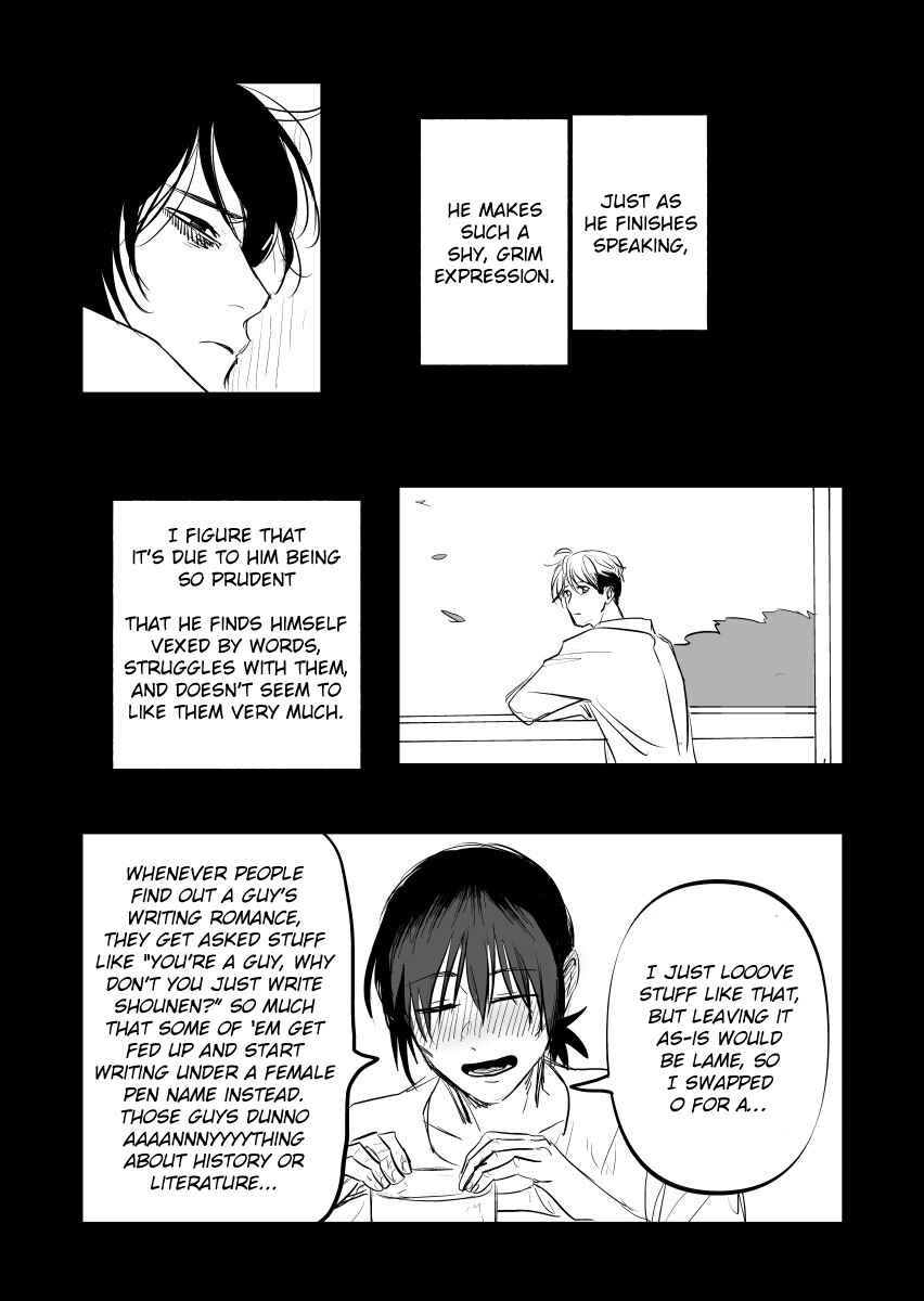 Page 5 Chapter 13.1 Urekko Mangaka X Utsubyou Mangaka