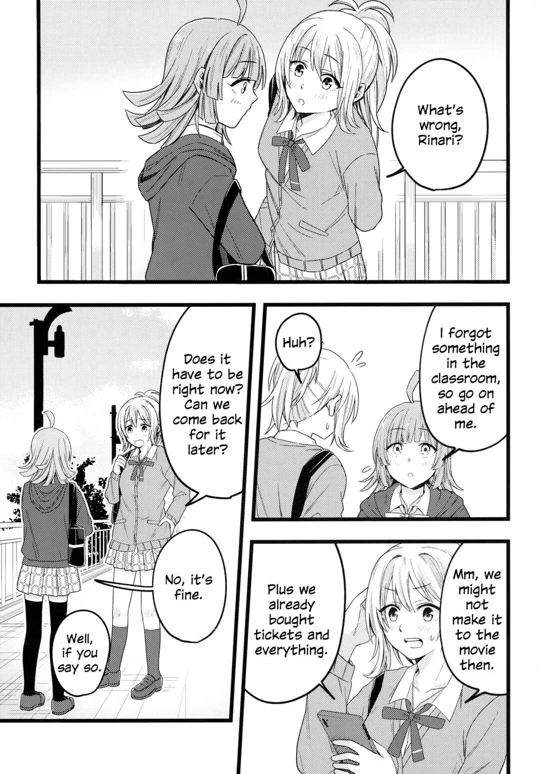 Page 10 Chapter Unknown_015f Love Live! Nijigasaki High School Idol Club - RinaAi Rendezvous (Doujinshi)