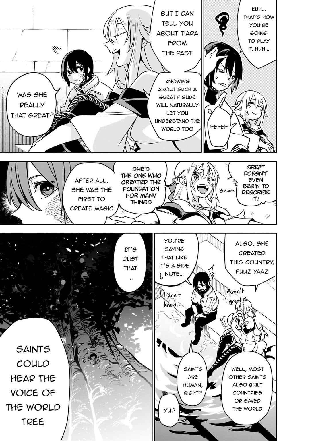 Page 35 Chapter 33 Isekai Meikyuu no Saishinbu wo Mezasou