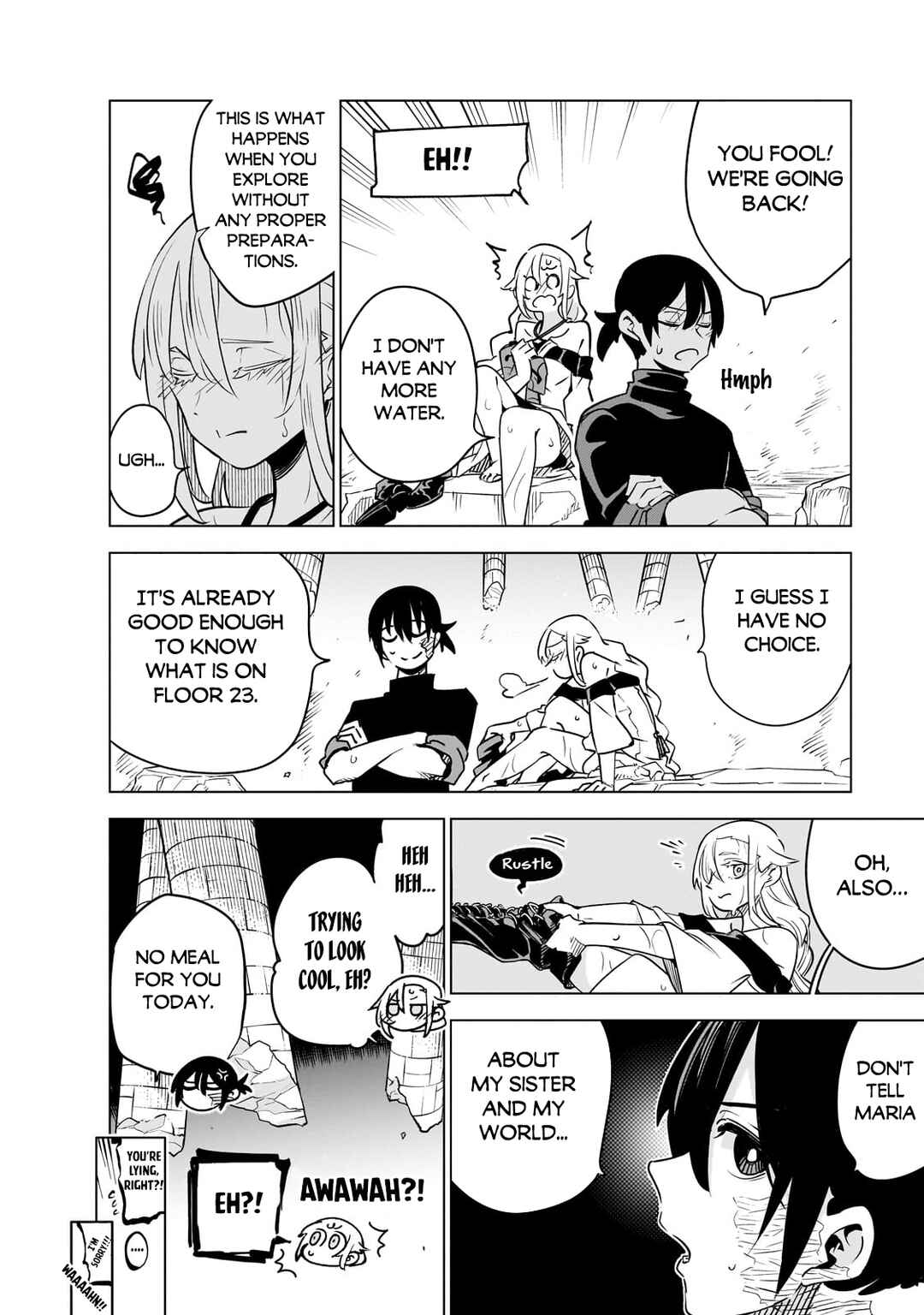 Page 35 Chapter 31 Isekai Meikyuu no Saishinbu wo Mezasou