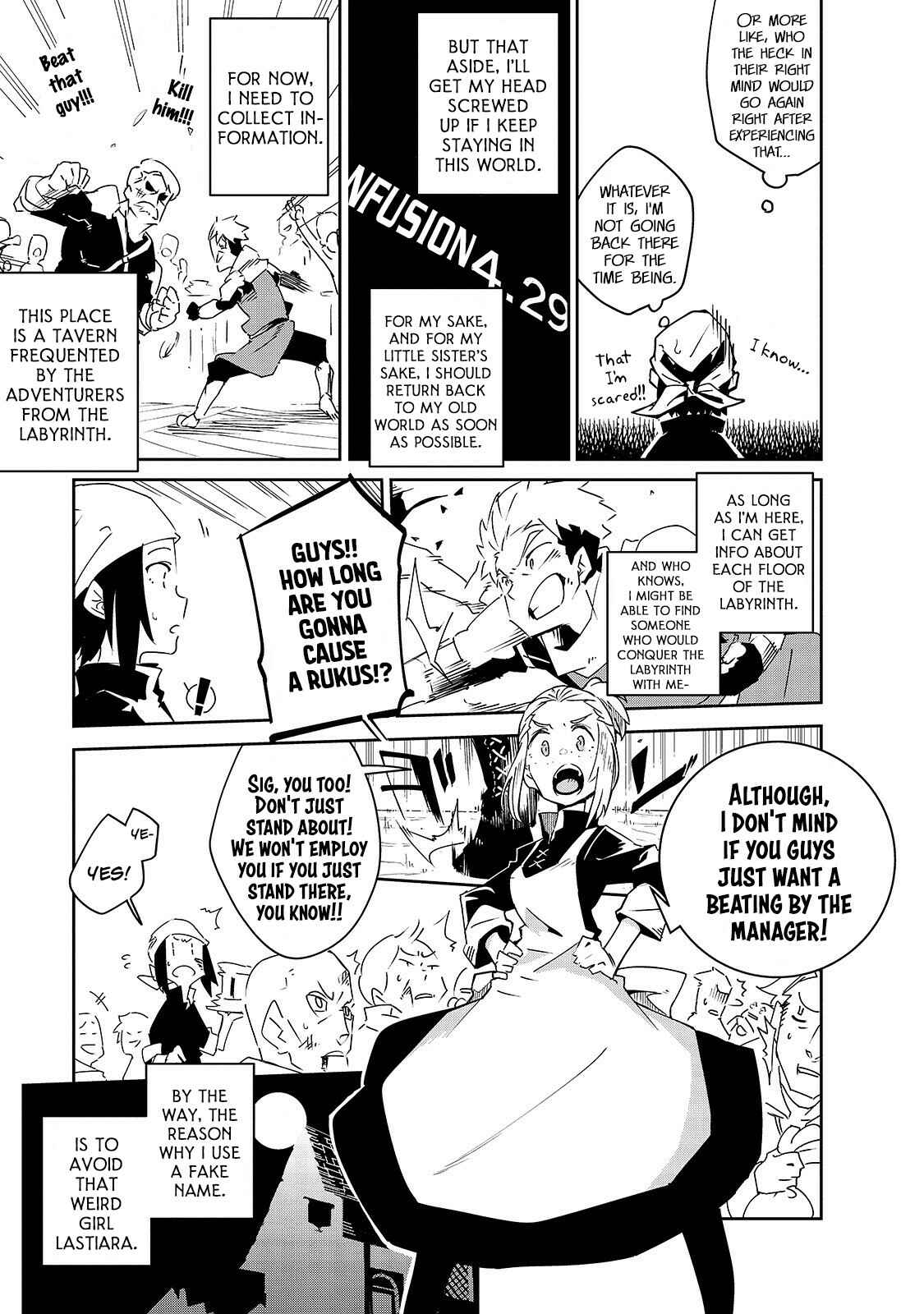 Page 14 Chapter 3 Isekai Meikyuu no Saishinbu wo Mezasou