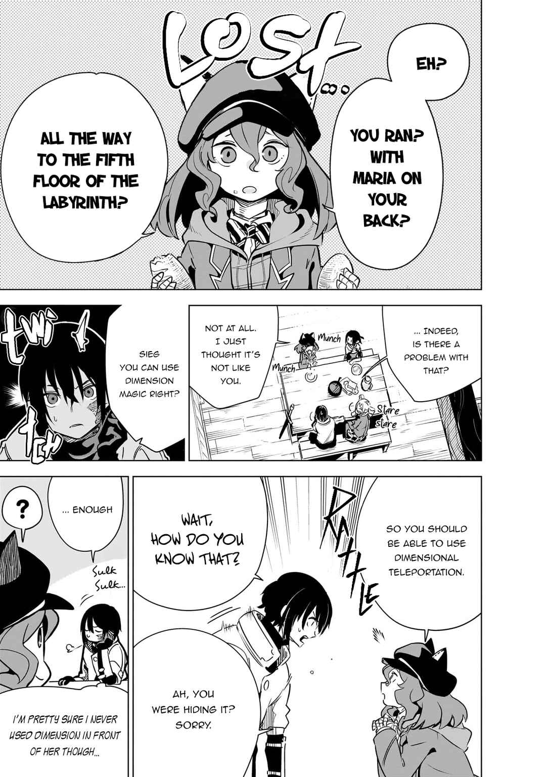 Page 9 Chapter 23 Isekai Meikyuu no Saishinbu wo Mezasou
