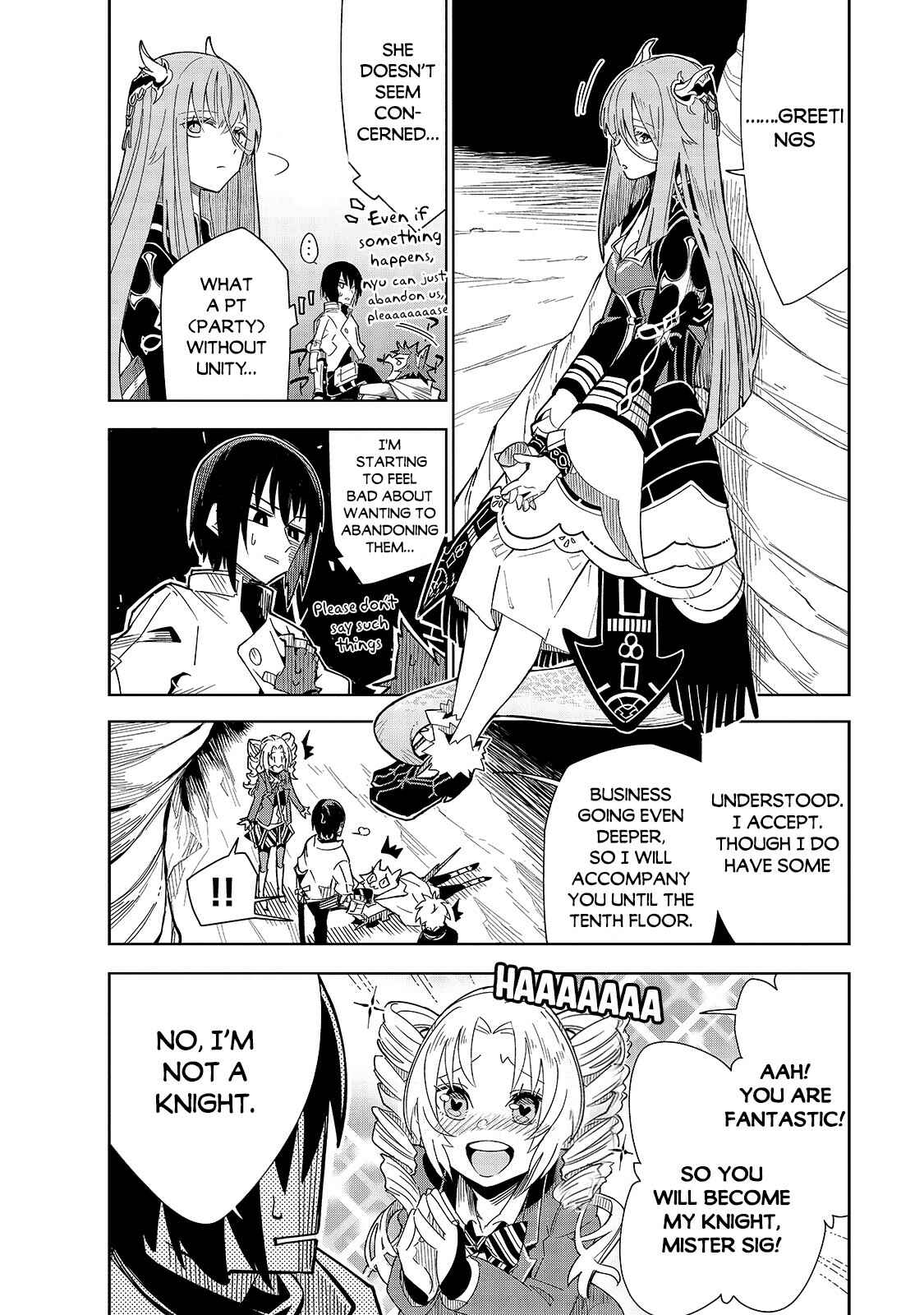 Page 13 Chapter 18 Isekai Meikyuu no Saishinbu wo Mezasou