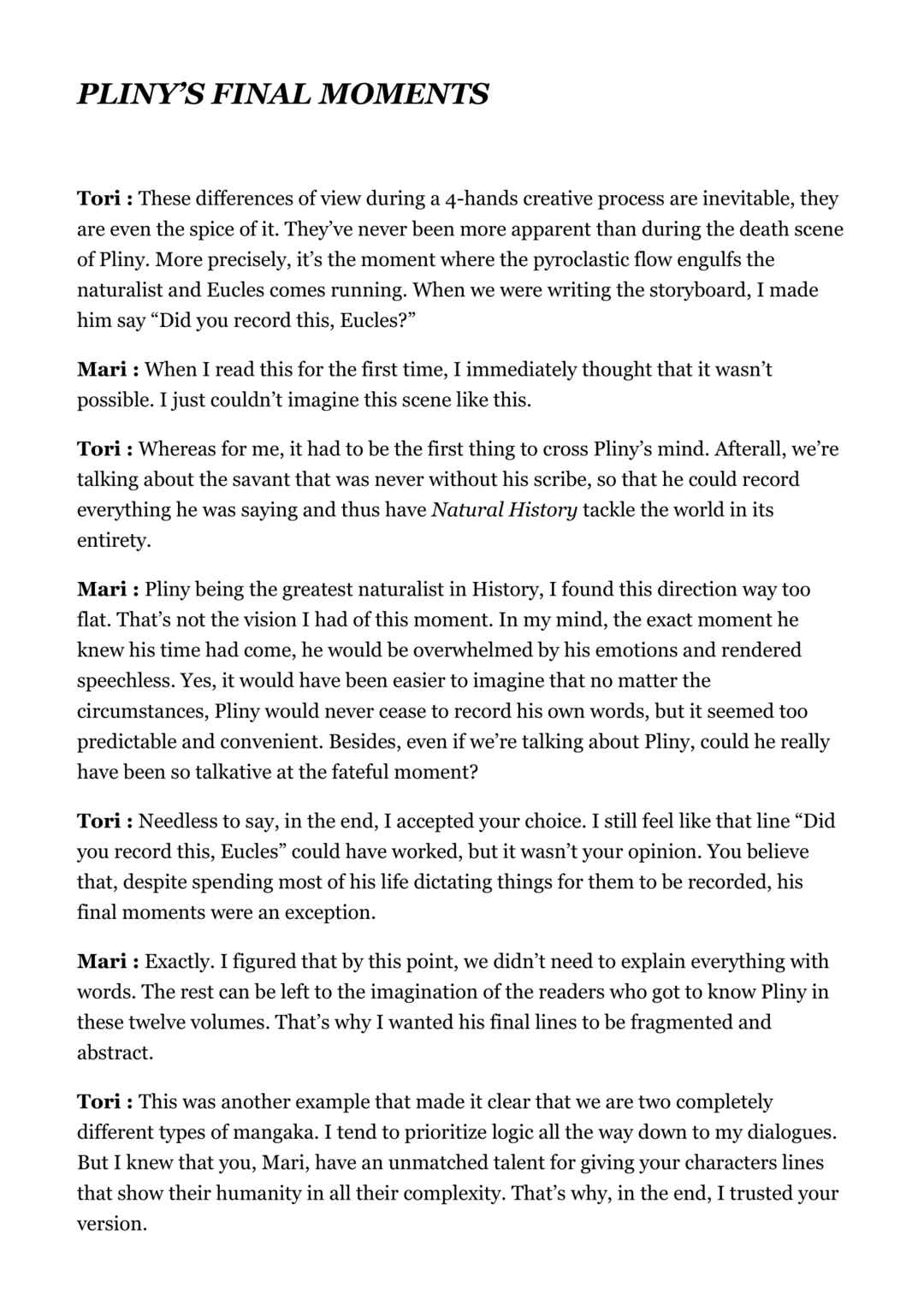 Page 3 Chapter 84.5 Plinivs