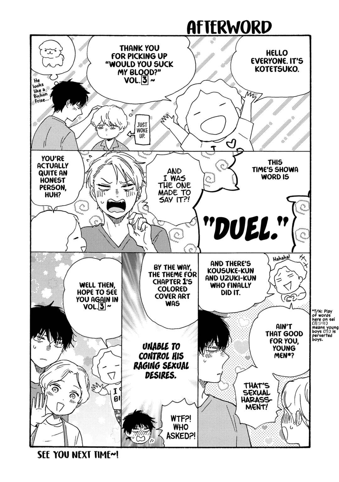 Page 7 Chapter 12.5 Would You Suck My Blood?