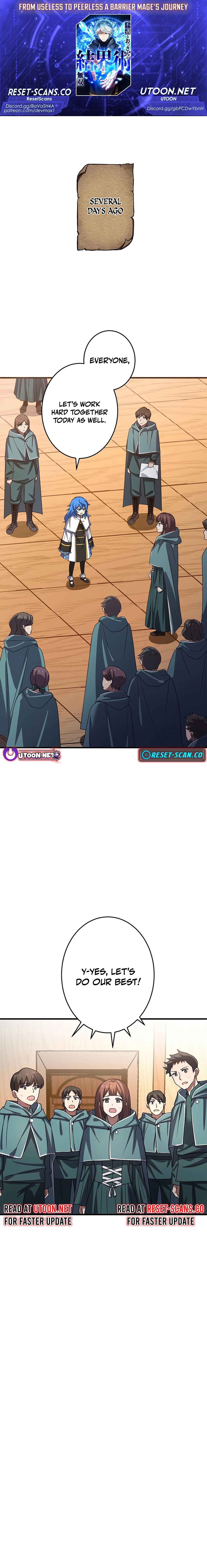 Page 1 Chapter 10 Fuguu na Ossan no Kekkai Jutsu Musou