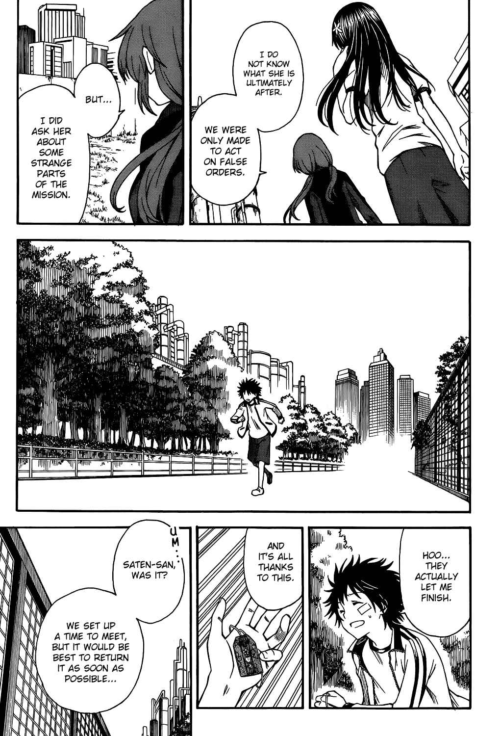 Page 25 Chapter 60 Toaru Majutsu no Index Gaiden - Toaru Kagaku no Railgun