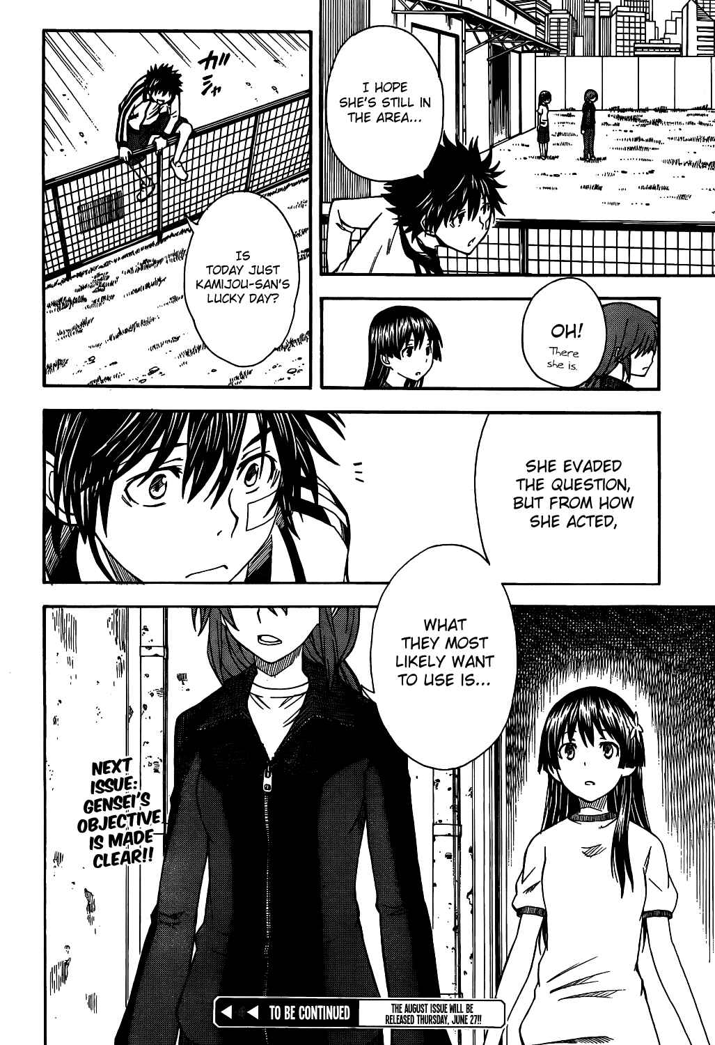 Page 26 Chapter 60 Toaru Majutsu no Index Gaiden - Toaru Kagaku no Railgun