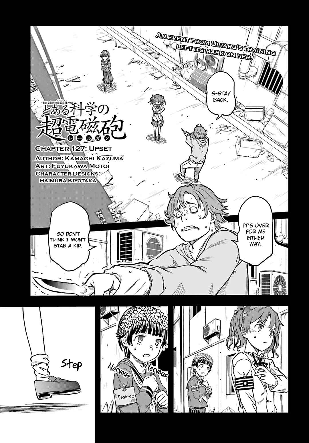 Page 1 Chapter 127 Toaru Majutsu no Index Gaiden - Toaru Kagaku no Railgun