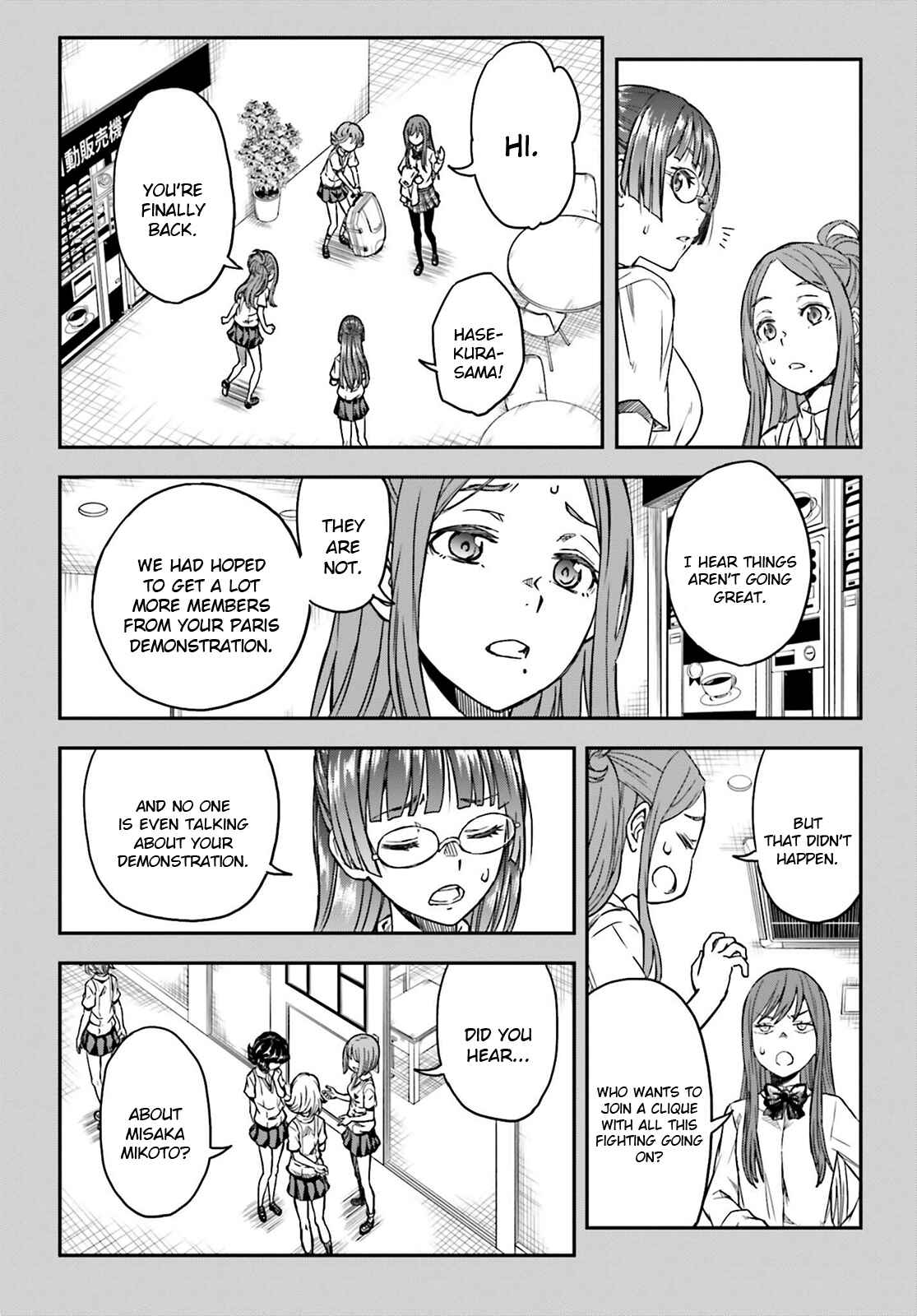 Page 14 Chapter 139.2 Toaru Majutsu no Index Gaiden - Toaru Kagaku no Railgun