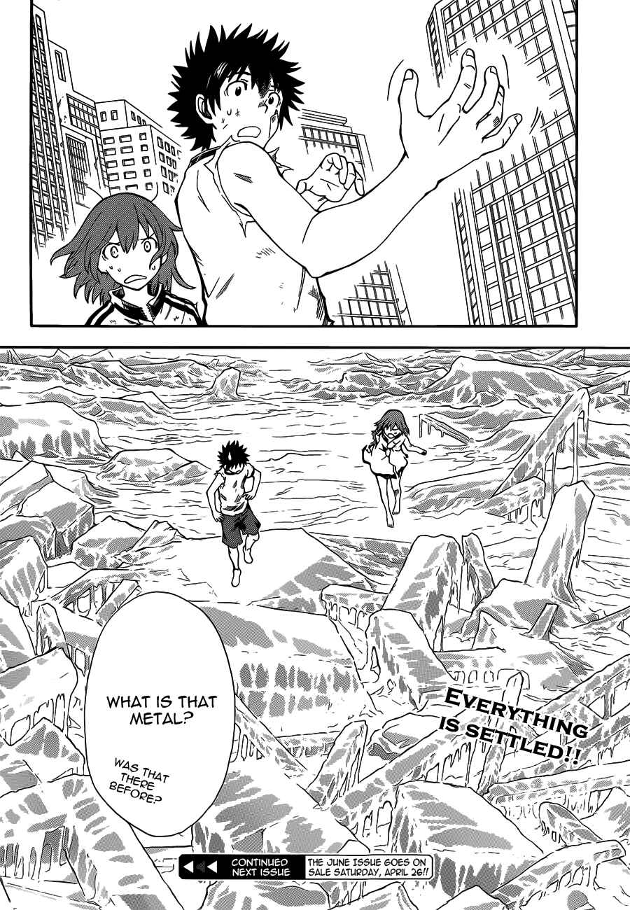 Page 25 Chapter 69 Toaru Majutsu no Index Gaiden - Toaru Kagaku no Railgun
