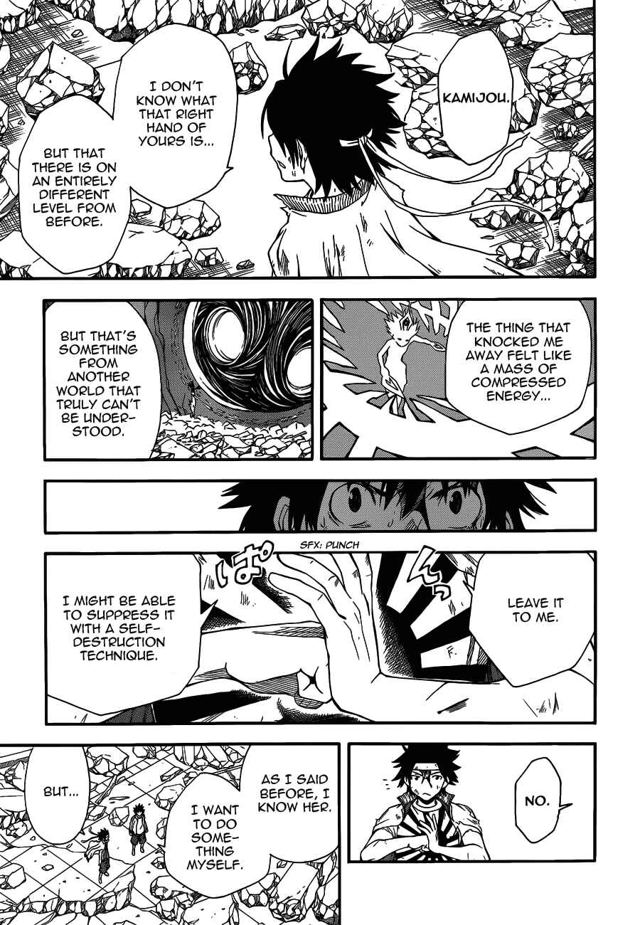 Page 7 Chapter 69 Toaru Majutsu no Index Gaiden - Toaru Kagaku no Railgun