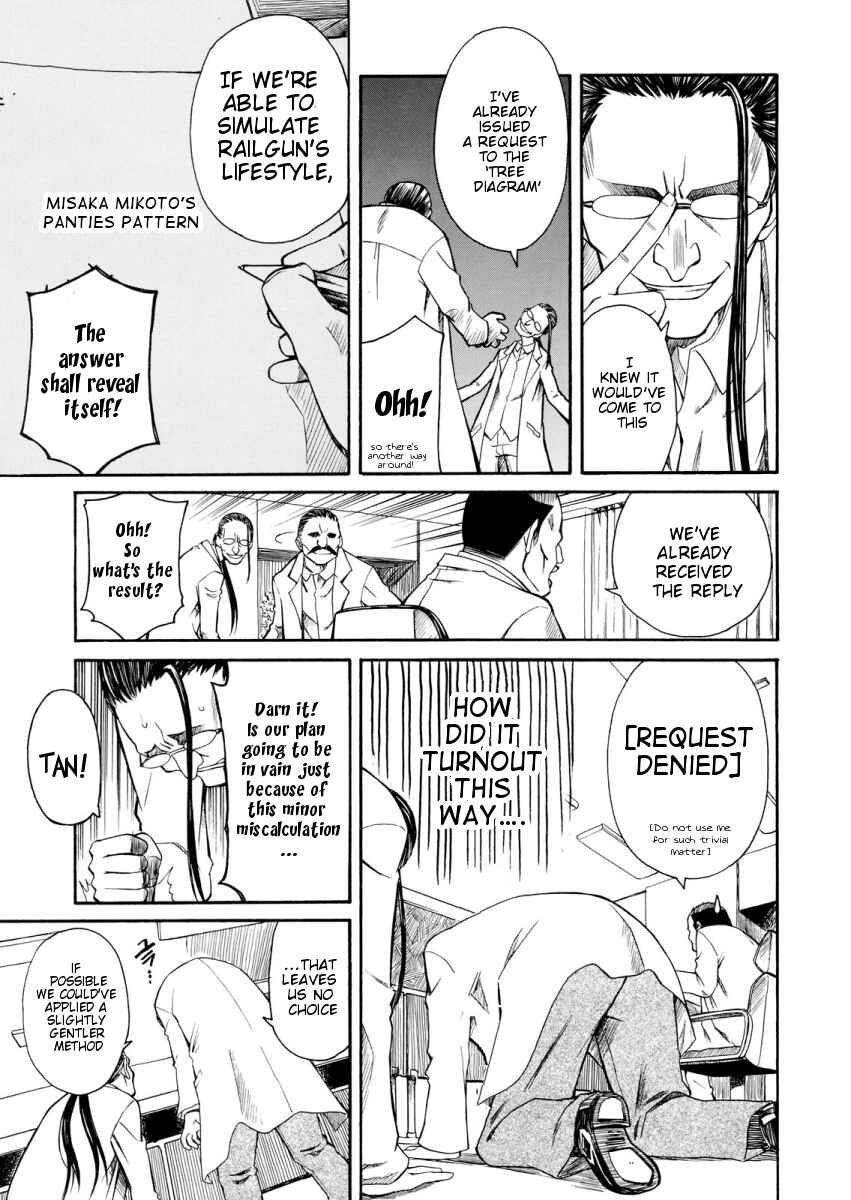 Page 3 Chapter 8.5 Toaru Majutsu no Index Gaiden - Toaru Kagaku no Railgun