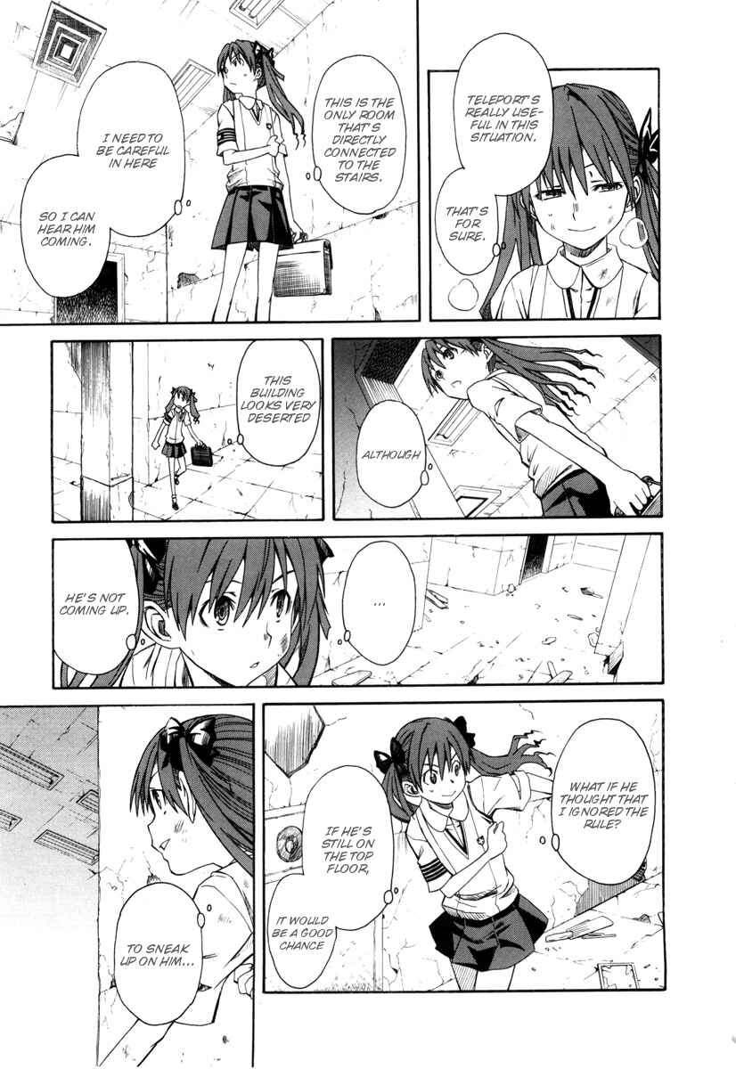 Page 13 Chapter 10 Toaru Majutsu no Index Gaiden - Toaru Kagaku no Railgun
