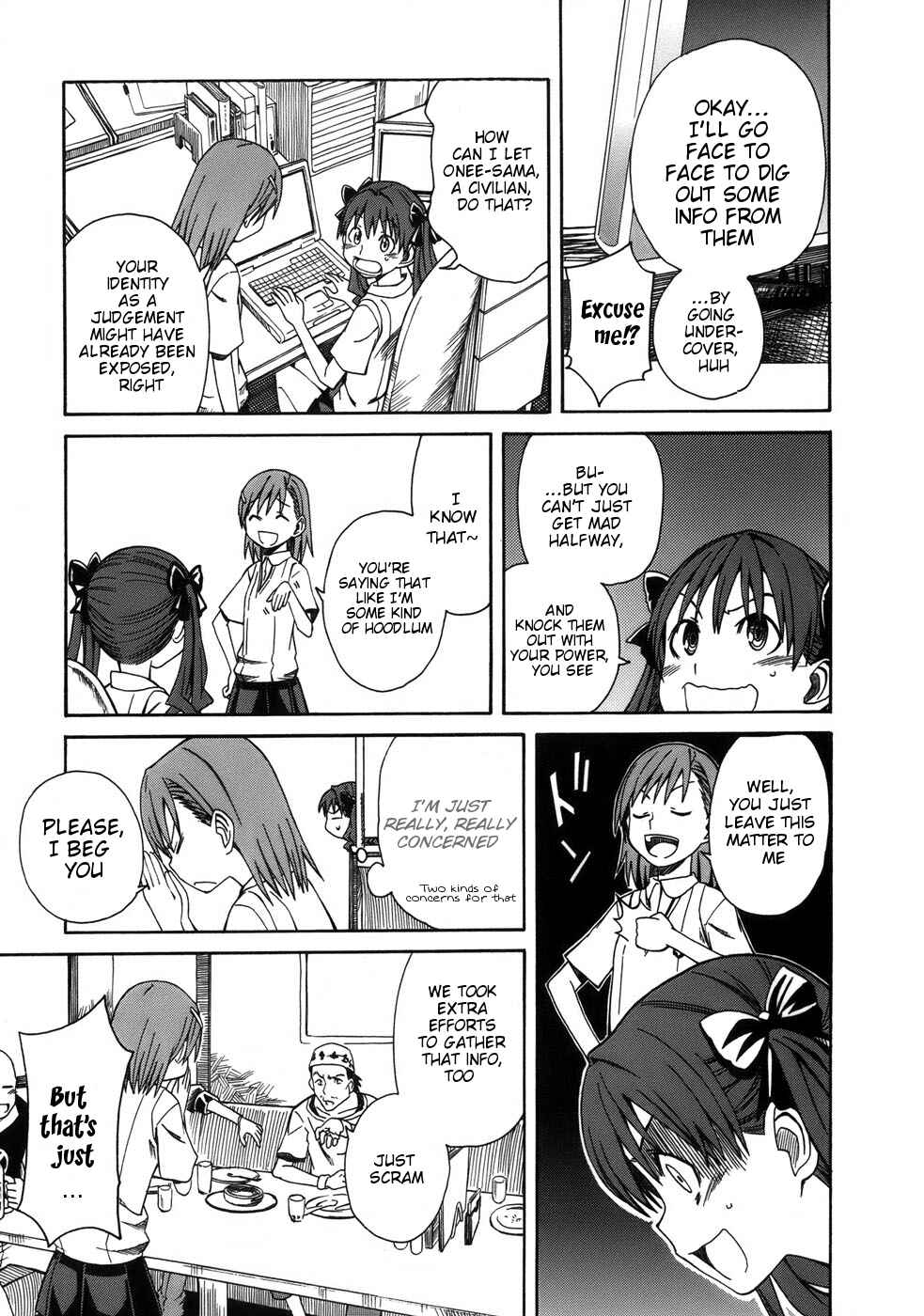 Page 15 Chapter 6 Toaru Majutsu no Index Gaiden - Toaru Kagaku no Railgun