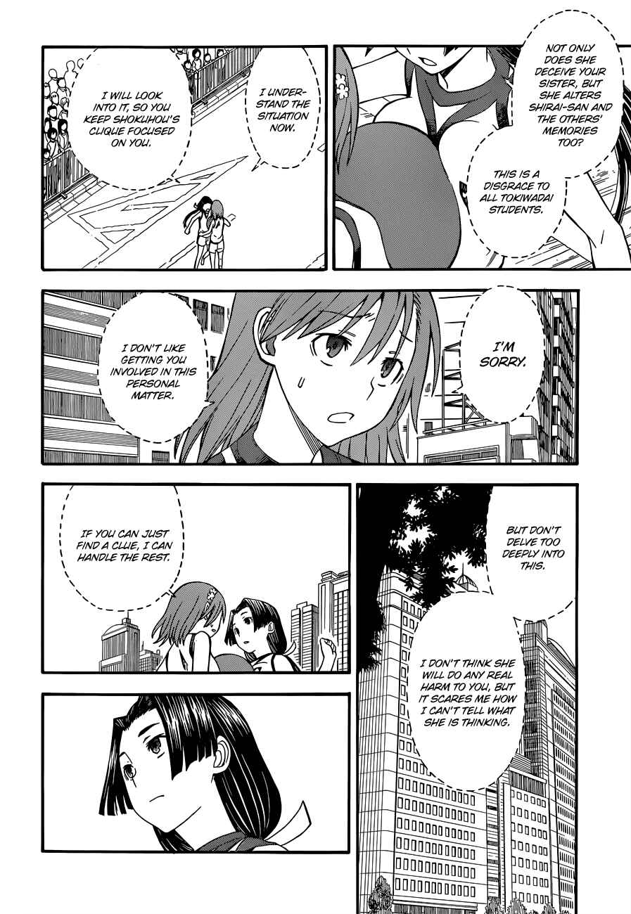 Page 14 Chapter 49 Toaru Majutsu no Index Gaiden - Toaru Kagaku no Railgun